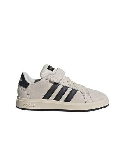 Adidas Grand Court 00s Kids Shoes Wonder White / Core Black / Wonder White JR5568