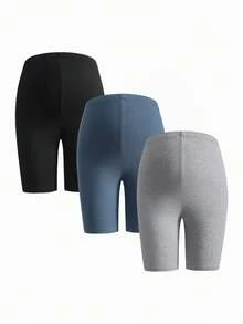 Modmama Maternity Solid Color Adjustable Waist Casual Short Leggings Maternity Shorts Plus Size Short Leggings For Women Stretchy Shorts For Woman Maternity Bottoms - Multicolor - View 15