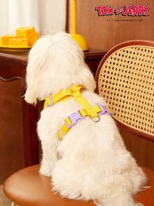 TOM & JERRY X PETSIN 1 pieza Arnés con hebilla decorativa para mascotas