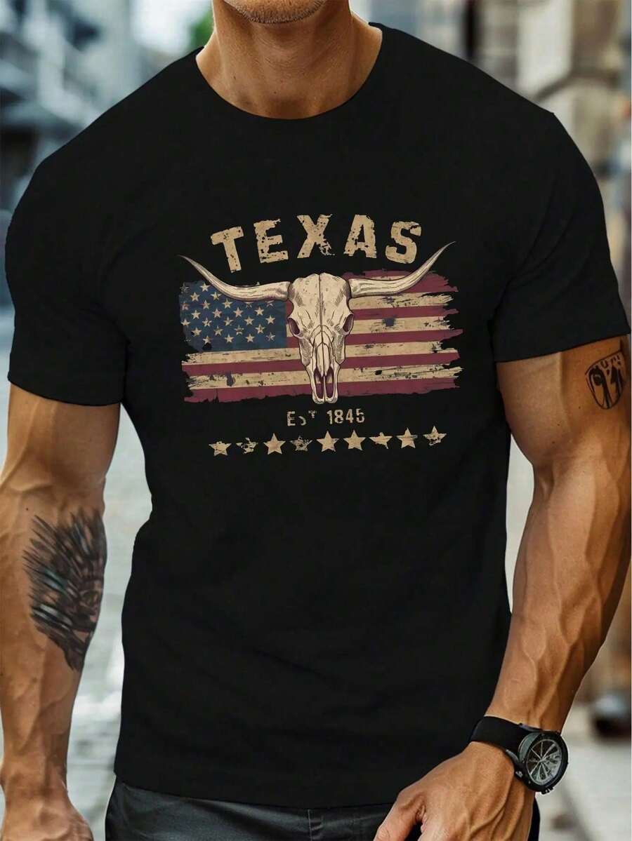 Camiseta hombre cuello redondo y manga corta. Estilo casual con estampados modernos y cómodos. Para hombres y mujeres, estilo pareja, pareja, camiseta de manga corta con estampado de moda