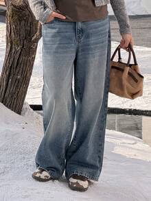 DAZY Tween Girls' Denim Jeans - Blue - View 4