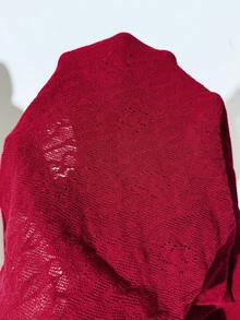 EgrlEra Wine Red Sexy Punk Style Halter Neck Bodysuit - Burgundy - View 6