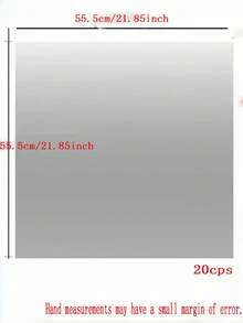 Pacote com 20 folhas de papel de embrulho de presente de cor sólida, impermeável, com acabamento fosco, ideal para embrulhar buquês e arranjos florais. Papel elegante para embrulhar presentes e trabalhos manuais. - Rosa - Ver 3