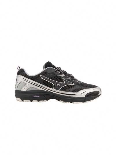 Mizuno MXR Men Athletic Casual Shoes Black Silver D1GA2515