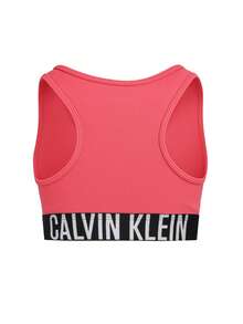 Calvin Klein Intense Power Girls Bralettes 2 Pack Black Pink