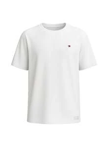 Tommy Hilfiger Men's T-Shirt White - Th Optic White 000001 - View 4