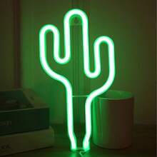 1 đèn LED Neon Sign, chạy bằng pin/USB, dùng để trang trí tường hoặc để bàn cho phòng, nhà và tiệc tùng ngày lễ mùa hè, trang trí phòng ngủ, đám cưới, tiệc tùng, quà tặng sinh nhật (Không bao gồm pin) - Nhiều màu - Xem 13