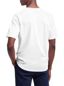 Tommy Hilfiger Men's T-Shirt White - Th Optic White 000001 - View 2