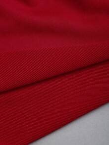 Sweetra Sweat-shirt femme à épaules dénudées, manches longues, couleur unie, avec dentelle, nœud et contraste de couleurs. Automne/Hiver