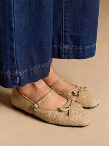 Rosivie Women's Casual Versatile Commuting Minimalist Flats - Khaki - View 5