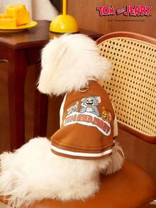 TOM & JERRY X PETSIN 1PC Pet Sweaters In Khaki - Khaki - View 4