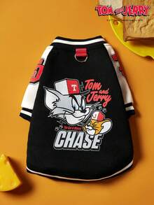 TOM & JERRY X PETSIN 1PC Pet Sweaters In Black - Black - View 2