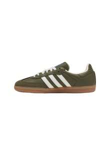 Adidas Samba OG Kids Sneakers Medium Dark Khaki / White / Gum IE0420 - 中深卡其色/米白/膠色 - 查看 5