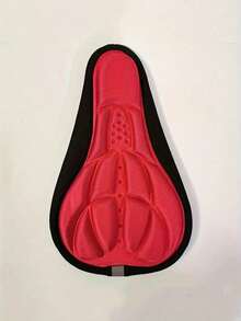 1/2pcs [Shock Absorption | Breathable] Breathable 3D Comfortable Bicycle Seat Cushion Cover | With Shock Absorption | Ideal For Road Bikes And Mountain Bikes