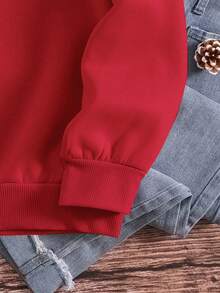 Women Sweatshirts - Red - View 3