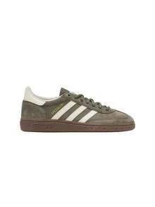 Adidas Handball Spezial Men's Sneakers Olive Strata / Cream White / Gum JR2121 - 橄欖層/奶油白/膠狀 - 查看 1