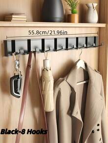 1 Giá treo tường phòng tắm đa năng, tiện dụng, có thể gấp gọn, tiết kiệm không gian, dùng để trang trí nhà cửa, lối vào, hiên nhà - Nhiều màu - Xem 14