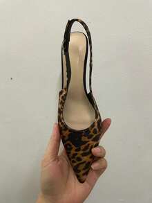 CUCCOO BIZCHIC Leopard Print Women's High Heels - leopard print - View 6