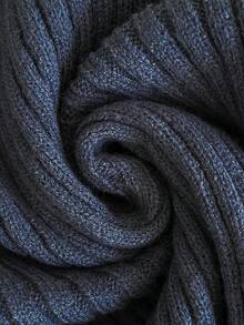 Franclia 这款女士秋季时尚优雅藏蓝色V领直筒喇叭袖收腰修身荷叶边下摆开衫，质感高级，配以木质纽扣，修身剪裁，纯色针织开衫，适合冬季、圣诞节、新年、跨年夜、派对、海滩、浪漫、情人节、约会、毕业季等各种场合穿着，也可作为时尚休闲通勤装、商务办公装、百搭时尚日常休闲装以及都市教师职业装。 - 藏蓝色 - 查看 7