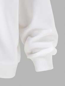 Sparklyn 两件套韩流图案卫衣和打底裤套装，适合少女穿着，圆领套头衫搭配修身裤，时尚休闲，秋冬季穿搭。 - 彩色 - 查看 4