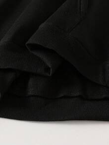 SHEIN Mirajuku Jugendliche/Teenager Lässiger einfarbiger leichter grauer Hoodie Sweatshirt