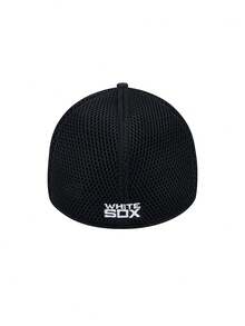 New Era Chicago White Sox 39THIRTY Stretch Fit Men's Cap Black - Black - View 2
