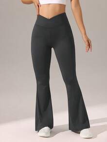 Eassivo Eassivo 女士基本款瑜伽裤套装 - 彩色 - 查看 7