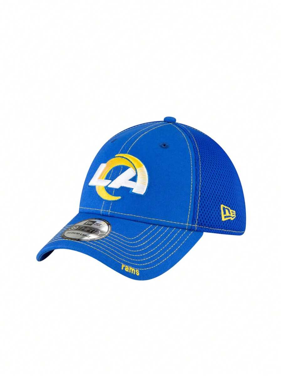 New Era Los Angeles Rams 39Thirty Men's Trucker Cap Blue - Blue - View 1