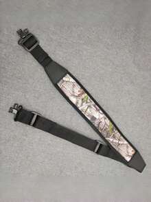 1 pezzo Cinghia tattica a 2 punti regolabile e imbottita per spalla, per caccia e tiro, design mimetico e impermeabile con snodi, attrezzatura sportiva per esterni - Multicolore - Visualizzare 10