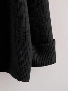 GlowEve New Minimalist Fashion Knit Cardigan, Versatile & Chic European Style