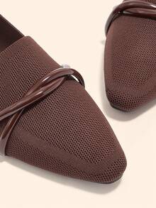 CUCCOO BASICS Women's Casual Versatile Commuter Pointed Toe Flats For Christmas