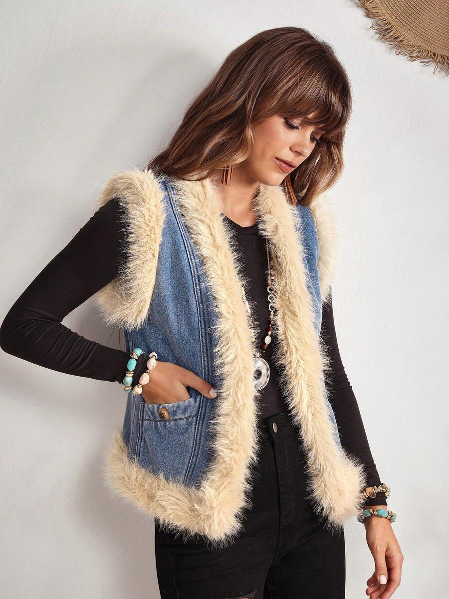 EMERY ROSE Jachete și paltoane din denim pentru femei