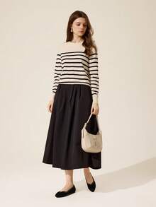 CUCCOO BASICS Bailarinas de punta fina versátiles y minimalistas para uso casual y de oficina - Negro - Ver 9