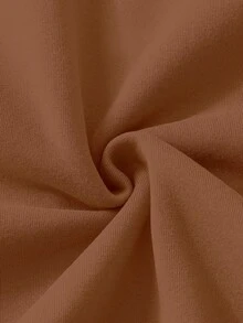 Manfinity VCAY Áo nỉ dài tay có mũ dáng rộng thoải mái dành cho nam - màu nâu - Xem 6