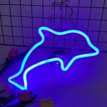 1 đèn LED Neon Sign, chạy bằng pin/USB, dùng để trang trí tường hoặc để bàn cho phòng, nhà và tiệc tùng ngày lễ mùa hè, trang trí phòng ngủ, đám cưới, tiệc tùng, quà tặng sinh nhật (Không bao gồm pin) - Nhiều màu - Xem 3