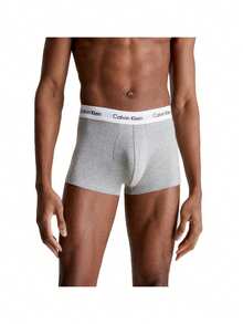 Calvin Klein 3 Pack Boxers - Grey, White, Black - View 3