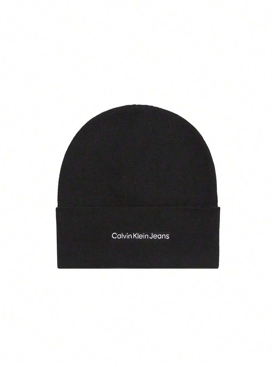 Calvin Klein Men's Knitted Hat Black - Black - View 1