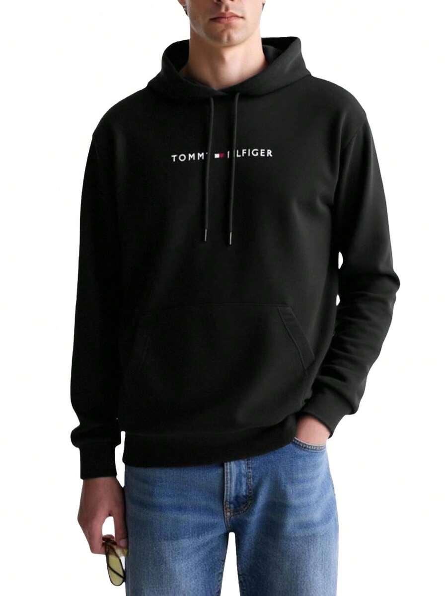 Tommy Hilfiger Men's Hoodies Black - Black - View 1