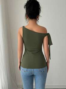 Women Tops - Army Green - View 3