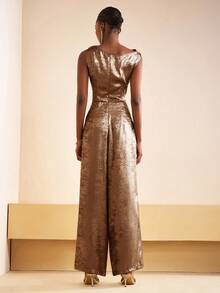 Zivah Lễ hội âm nhạc mới mùa thu 2025 Phong cách du mục phương Tây Tiệc sinh nhật Tốt nghiệp Phong cách đại học Sinh viên Hàng ngày Thường ngày Kỳ nghỉ Du lịch Du thuyền Bãi biển Tắm nắng Lan truyền Trang phục đường phố Trang phục Halloween Khách dự tiệc Phong cách Boho Đi làm Bữa sáng muộn Thường ngày công sở Tiệc sân bay Ngày lễ Tiệc sang trọng Vàng Bất đối xứng Nhún nhún Eo bó Bộ đồ liền thân họa tiết sáng bóng - Màu nâu  Mocha - Xem 3