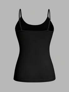 SHEIN EZwear 4件套休闲简约吊带背心，适合夏季穿着 - 彩色 - 查看 11