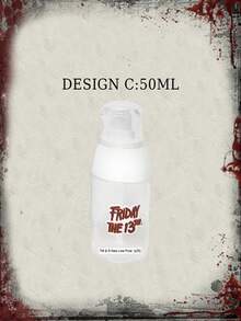 Friday the 13th X ROMWE ET Graphic Transparent 3pcs/Set Mini Spray Bottle, Ideal For Cosmetics, Perfume Decanting - Multicolor - View 7