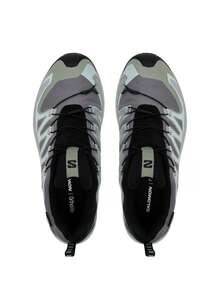 Salomon Xa Pro 3D V9 Gore-Tex Women's Running Shoes Grey L47823100 - Qush/Lily/Bluhaz - View 3