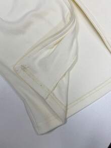 Coolane Women's Winter Chic Minimalist Basic Daily Wear Sport Yoga Casual Polar Fleece Stretchy Butter Yellow Long Sleeve Microfleece Bustier Hoodies