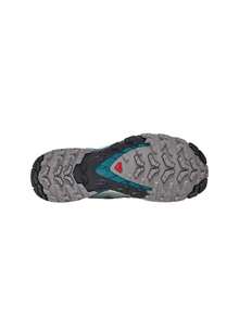 Salomon Xa Pro 3D V9 Women's Running Shoes Gray L47118900 - Gull/White/Bleached Aqua - View 3