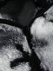 TOKVUE Men's Camouflage Pattern Zipper Half-Placket Fleece Loose Pullover Quarter Zip Pullover Sweatshirt, Streetwear, Friends, Matching, Baggy, For Men - Multicolor - View 5