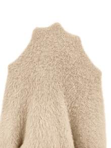 Franclia New Autumn Round Neck Waist Fitted Knit Cardigan Women, Lightweight Sophisticated Style, Slim Fit Sweater Top