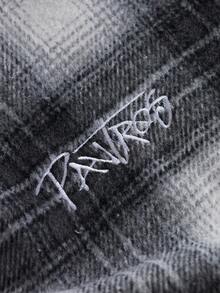 PAVTROS Men's Letter Embroidery Plaid Pocket Casual Loose Hoodie Acid Wash Hoodie Motorcycle Hoodie Grunge Hoodie Cropped Graphic Street Hoodie Men's Flannel Hoodie Men - Multicolor - View 6