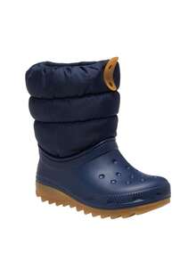 Crocs Classic Neo Puff Boot Navy 207683 - Navy/Gum - View 2