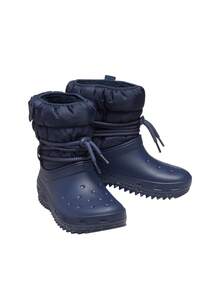 Crocs Classic Neo Puff Luxe Women's Snow Boot Navy 207312 - Navy - View 2